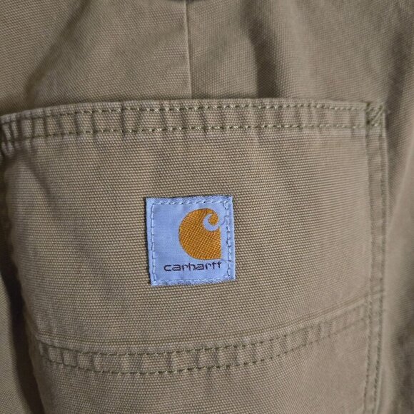 Carhartt Original Fit Carhartt Brown Carpenter Pants Size 12 - Picture 3 of 8